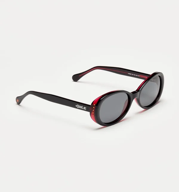 Nancy, Black Red Polarized Sunglasses Cat.3 — 3