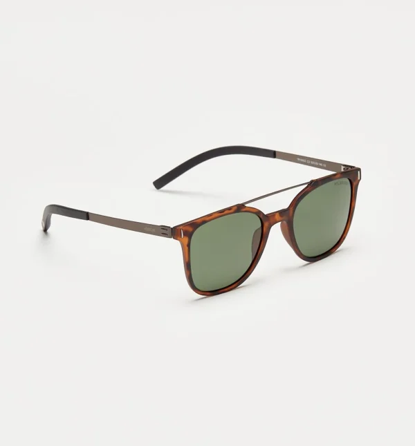 Real, Brown Tortoise Polarized Sunglasses Cat.2 — 3