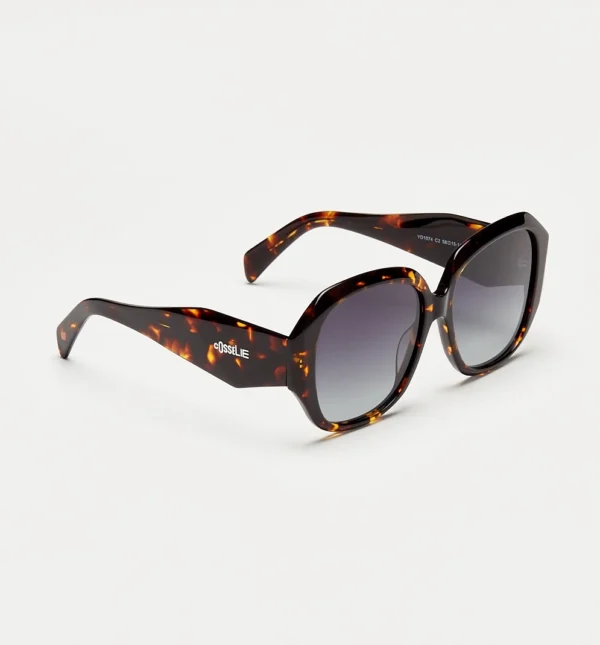 Boston, Yellow Tortoise Polarized Sunglasses Cat.3 — 3
