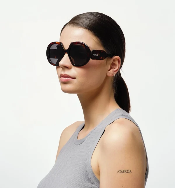Montreal, Red Tortoise Polarized Sunglasses Cat.3 — 3