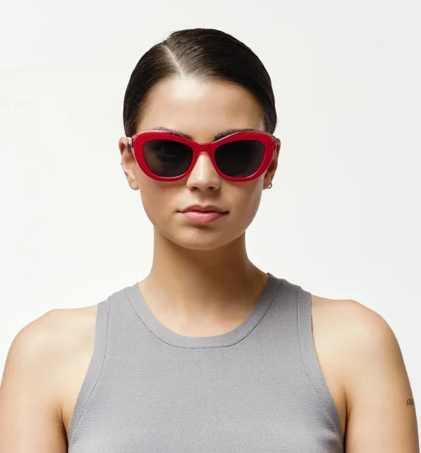 Sitka, Red Polarized Sunglasses Cat.3
