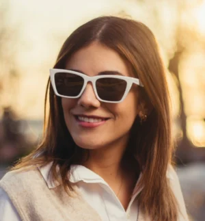 Γυαλιά Ηλίου Sarah, Λευκά