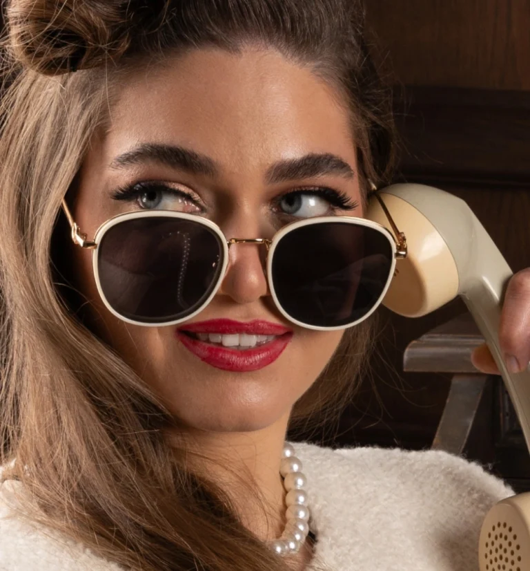 Γυαλιά Ηλίου Liege, Χρυσά Κρεμ