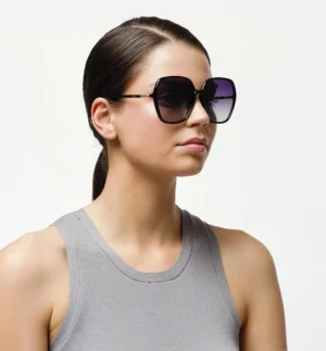 Γυαλιά Ηλίου Edna, Μαύρα