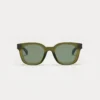 1802202313 Bilbao, Green sunglasses front view