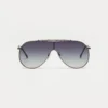 1802202345 Porto, Gray sunglasses front view