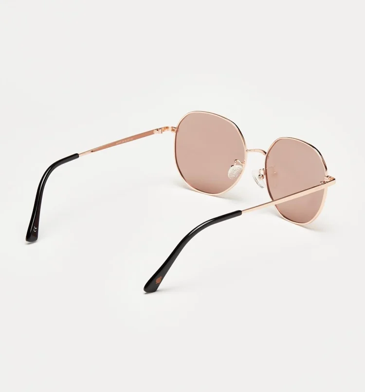 1802202349 Evora, Gold sunglasses back right view