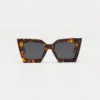 1802202373 Austin, Yellow Tortoise sunglasses front view