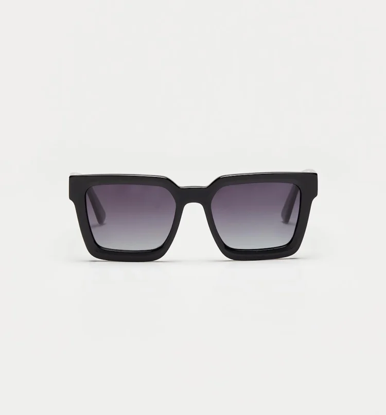 1802202377 Miami, Black sunglasses front view