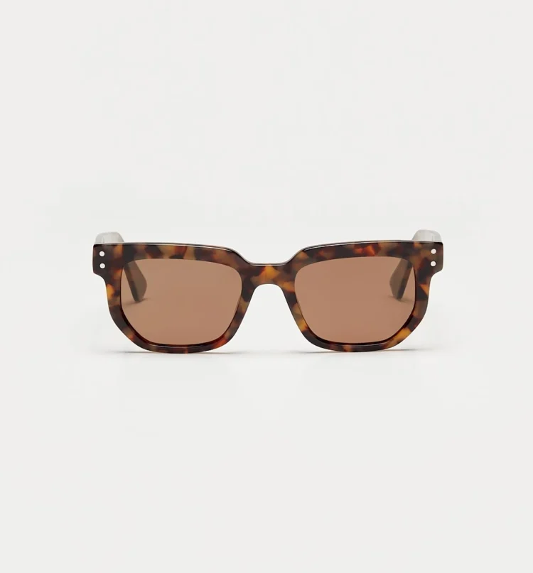 1802202394 Corona, Brown Tortoise sunglasses front view