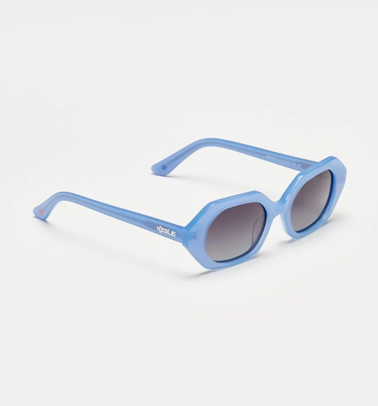 1802202405 Kent, Blue sunglasses front right view