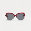 1802202438 Vernon, Red sunglasses front view