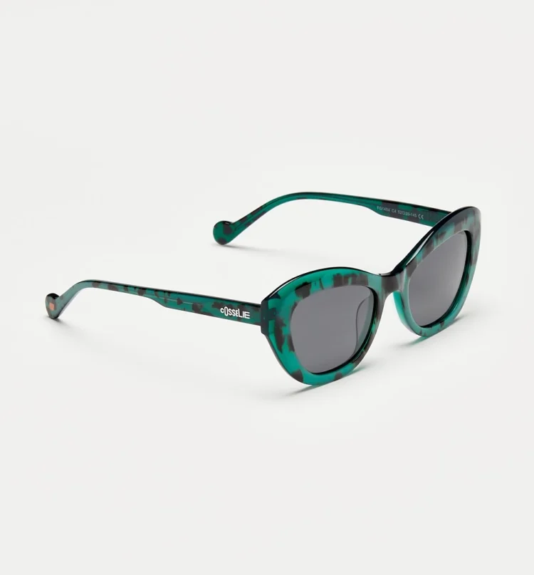 1802202453 Sitka, Green Tortoise sunglasses front right view