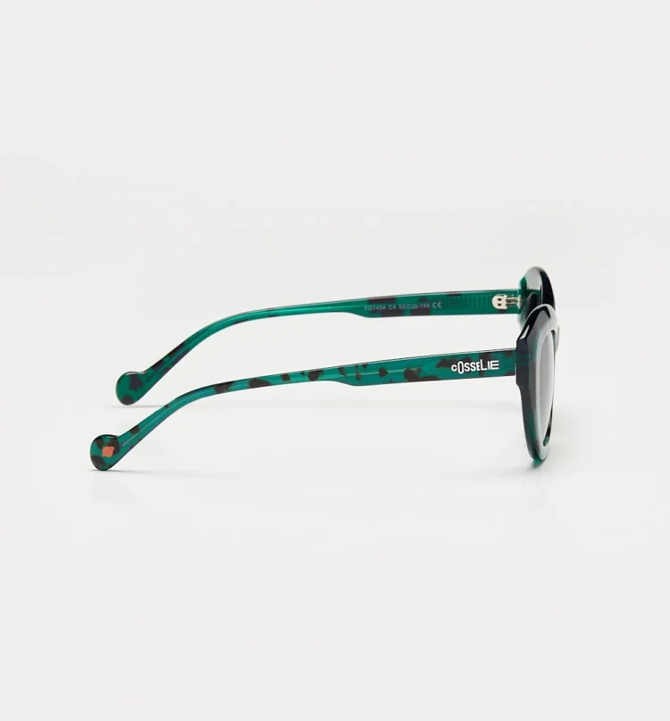 1802202453 Sitka, Green Tortoise sunglasses side view