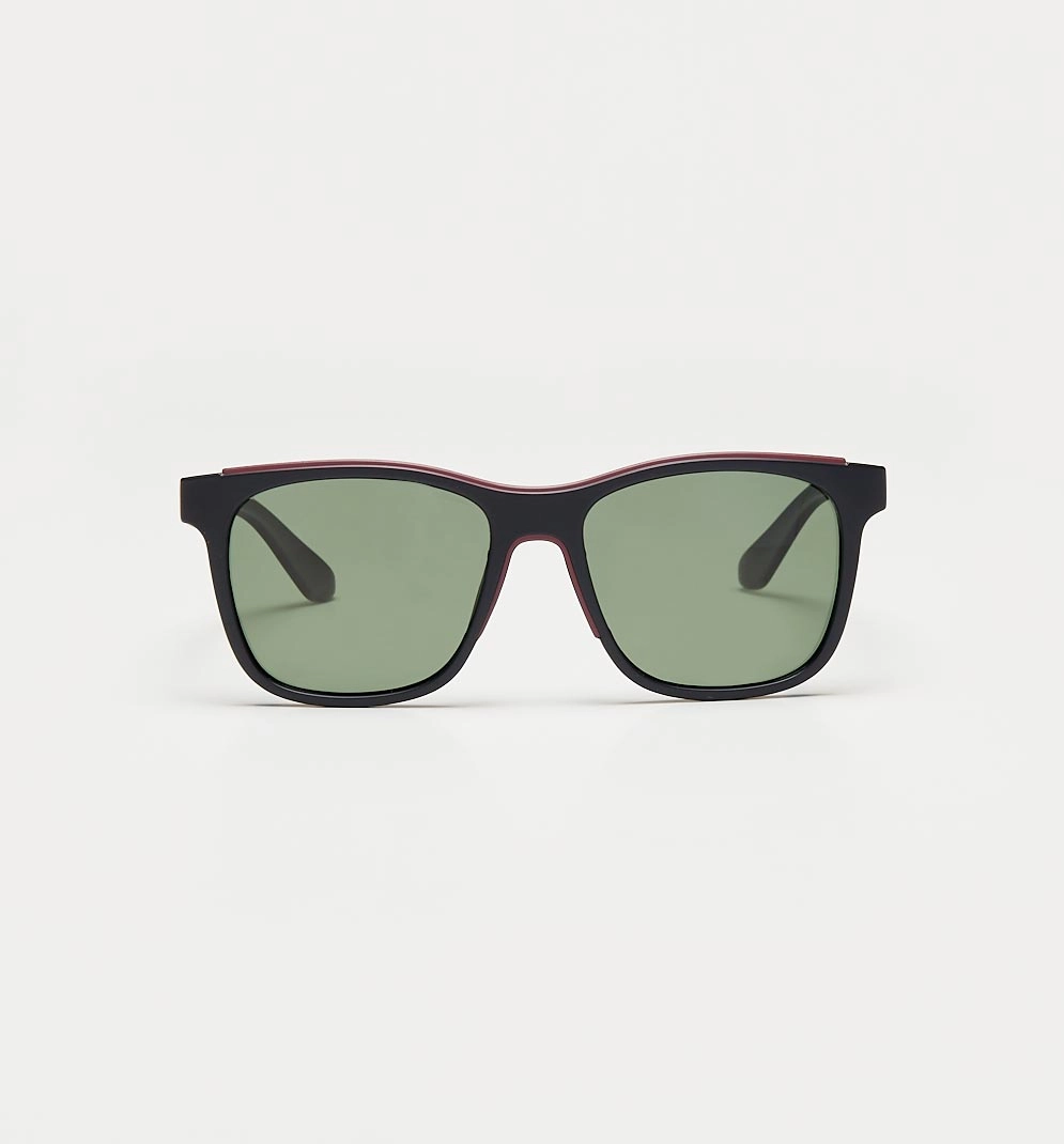 1802202454 Bondi, Black Red sunglasses front view