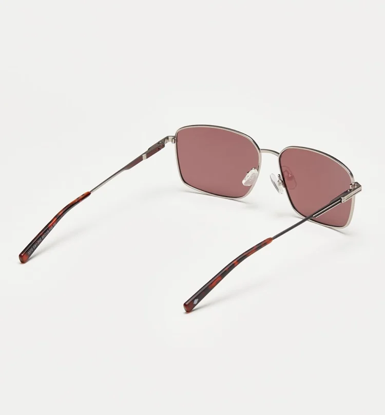 1802202460 Cable, Brown Red Silver sunglasses back right view