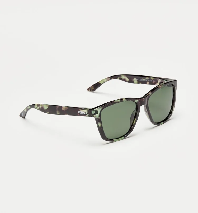 1802202467 Railay, Black Green Tortoise sunglasses front right view