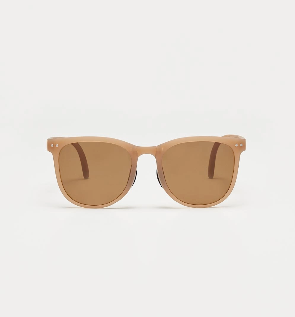 1802202495 Foldi, Beige sunglasses front view