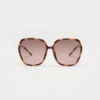 1802202508 Edna, Brown Tortoise sunglasses front view