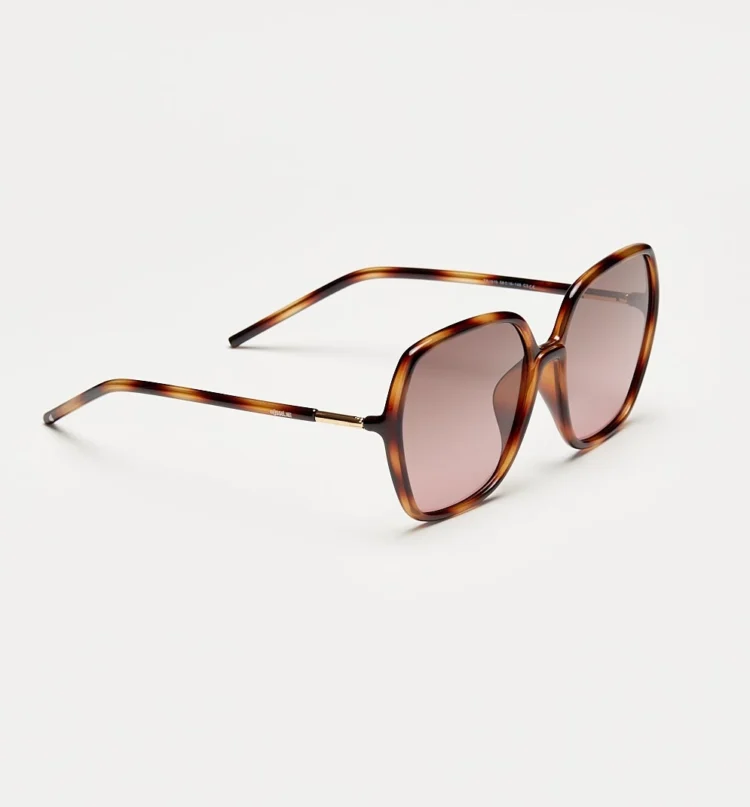 1802202508 Edna, Brown Tortoise sunglasses front right view