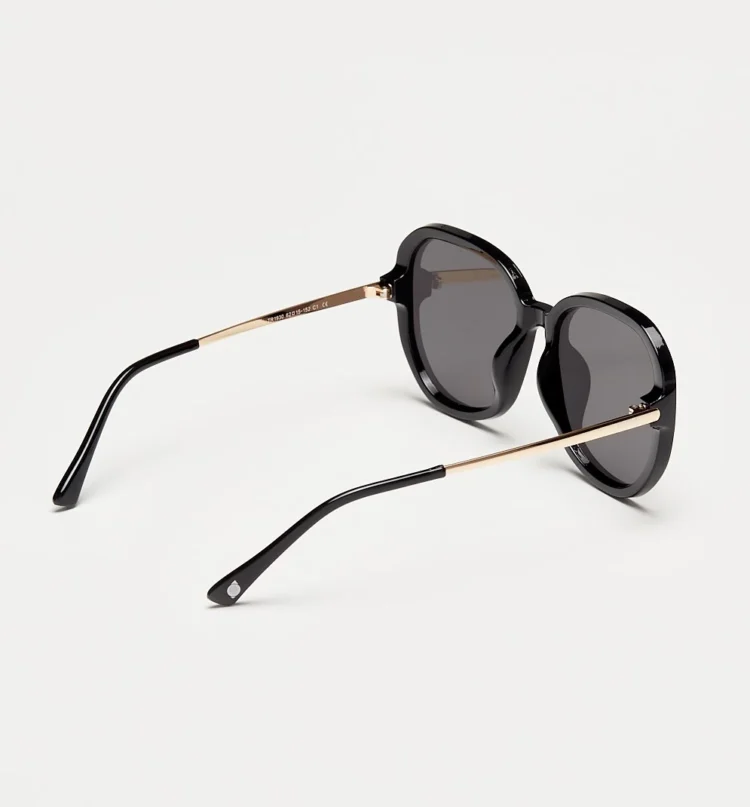 1802202512 Maude, Black Gold sunglasses back right view