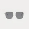 1802202534 Alice, Silver sunglasses front view