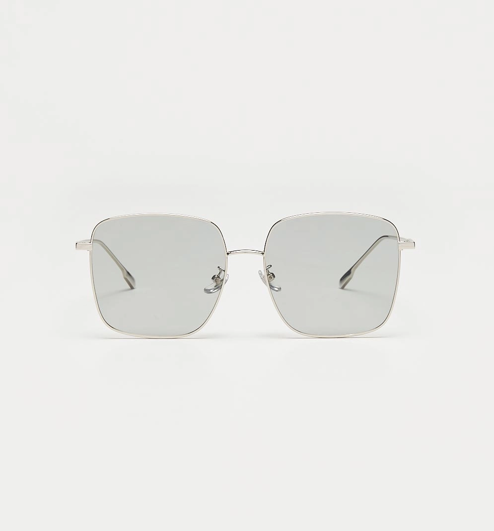 1802202536 Alice, Silver sunglasses front view