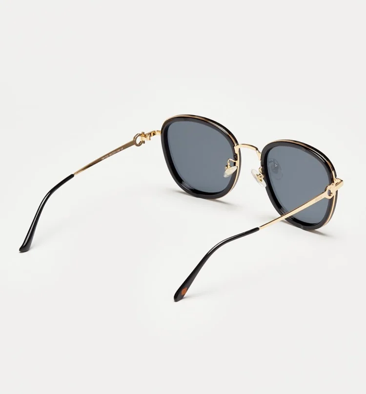 1802202537 Liege, Black Gold sunglasses back right view