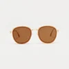 1802202539 Liege, Brown Caramel sunglasses front view