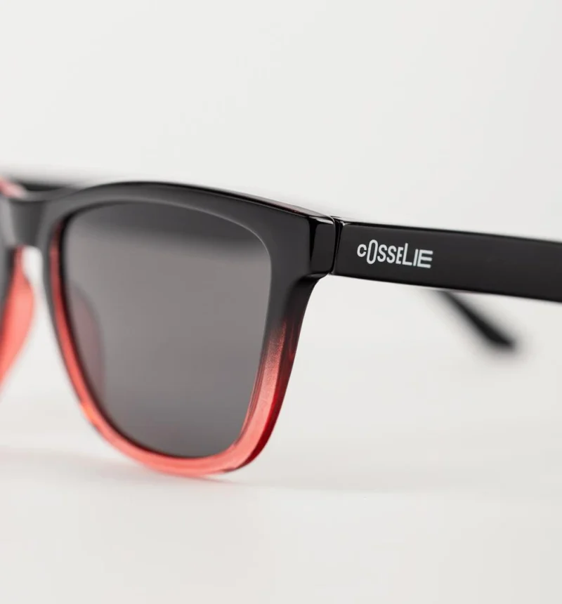 Γυαλιά Ηλίου Avalon, Μαύρα Κόκκινα, κοντινή λεπτομέρεια