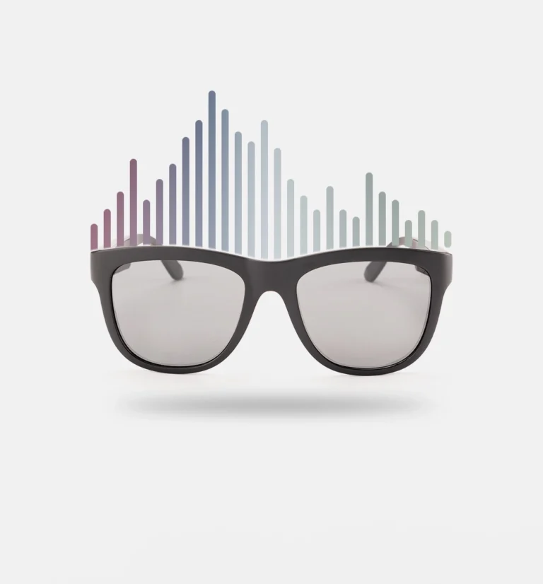 Έξυπνα Γυαλιά Ηλίου Vibe, μπροστινή όψη