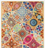 Πετσέτα θαλάσσης Mοroccan Tile, κοντινό στο σχέδιο