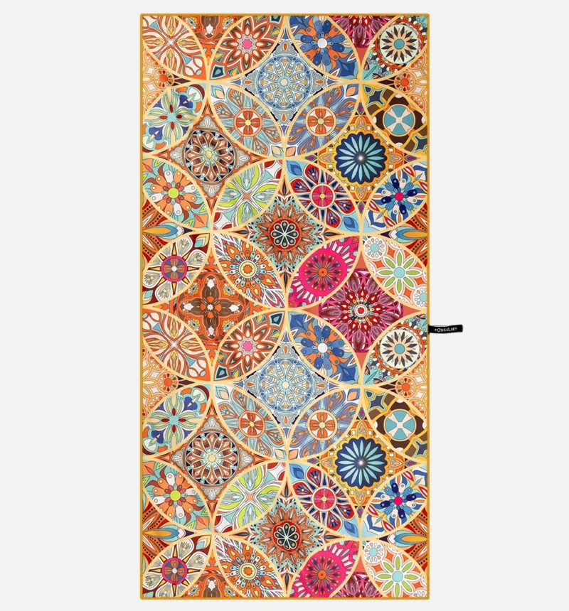 Πετσέτα θαλάσσης Mοroccan Tile, πλήρης όψη