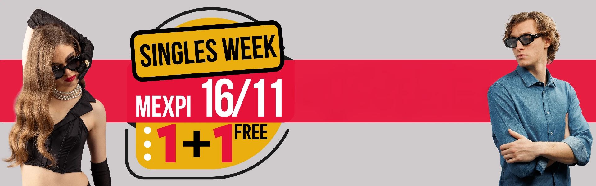 Cosselie Singles Day Banner